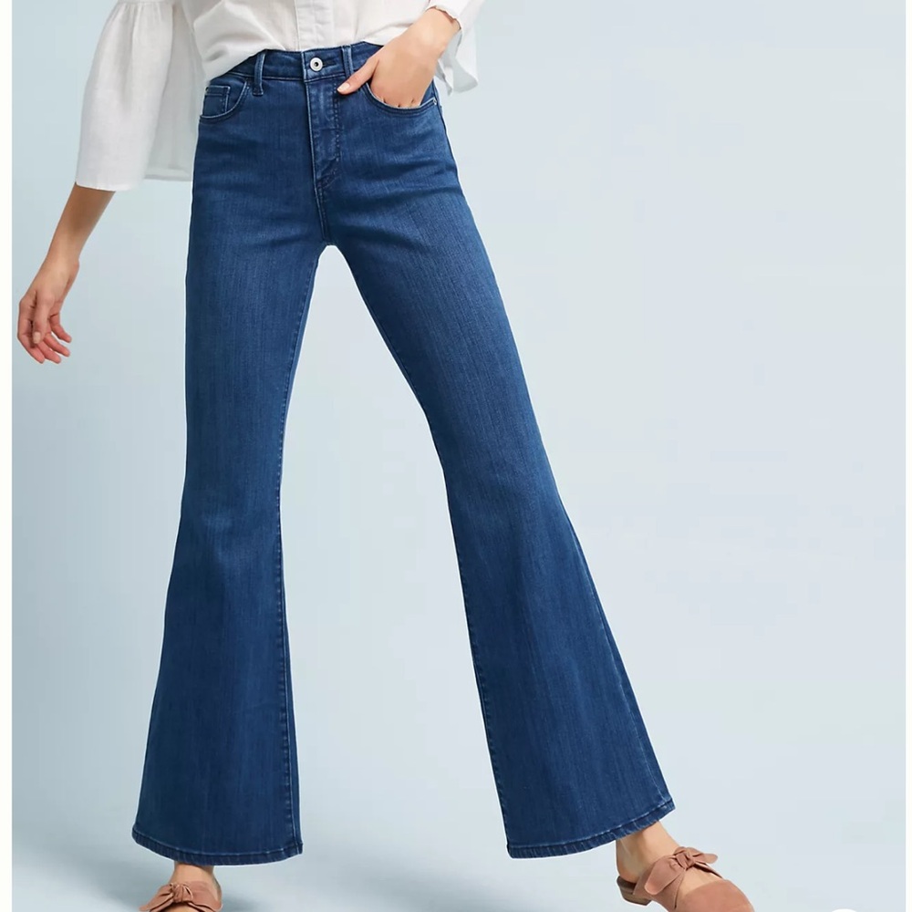 Pilcro Flare & Wide Leg Jeans in Blue